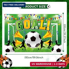 World Cup Party Decorations 2026, Complete Celebration Kit, Party Supplies for F