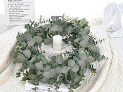4 Packs 6FT Artificial Eucalyptus Garland, Faux Greenery Garland Hanging Fake