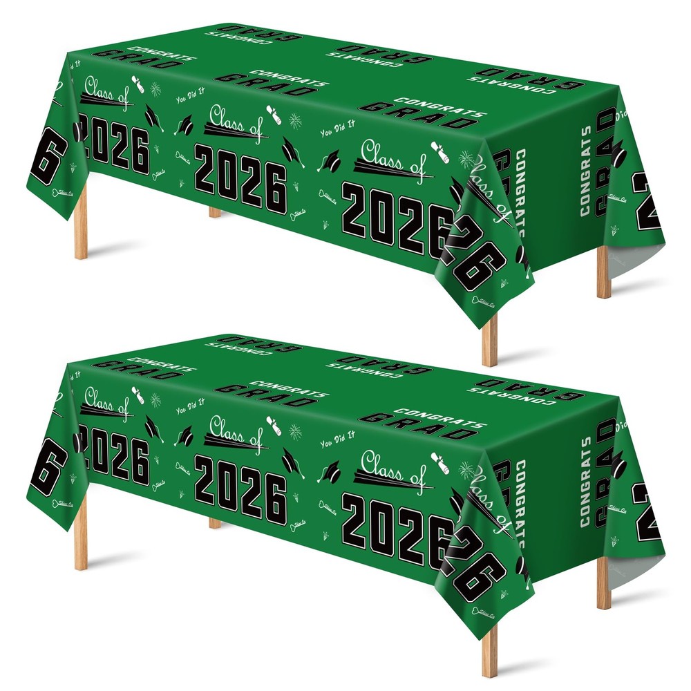 Class of 2026 Decorations – Graduation Party Decorations 2026 – Disposable Plas.