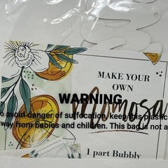 NEW Joyousa Mother’s Day Bubbly Bar Decoration Pack 12 Pc Mimosa Cheers Best Mom