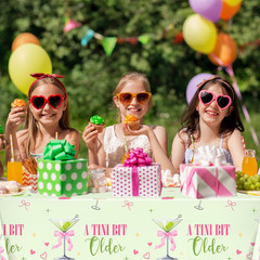 3 Pcs a Tini Bit Older Party Decorations Disposable Tiny Bit Older Tablecloth Ma