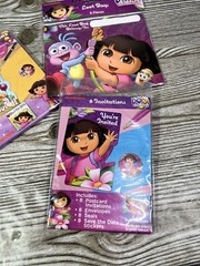 Does The Explorer Boots Birthday Celebration Party Invitations 16 Loot Bags (8)