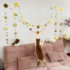 （48Pcs 156Inch） * 3 String Twinkle Little Star Party Garlands Glitter Hanging Mo