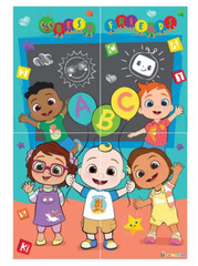 Cocomelon Birthday Party Wall Decorations AddAge Banner Plates Balloons BackDrop