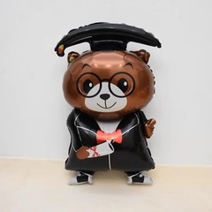 Graduation Bear Balloons Congrats Grad Foil Mylar Balloons for Class of 2026 …