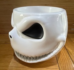 Disney Nightmare Before Christmas Jack Skellington Candy Bowl Skull Halloween