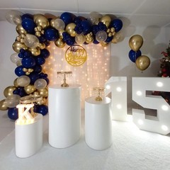 100 Pack 12 inch Navy Blue Latex Balloons – Round Dark Blue Balloons for Birt…
