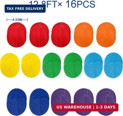 205Ft Rainbow Party Decorations Big Polka Dots Tissue Paper Backdrop Streamer Co