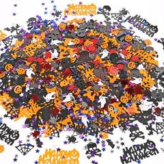 2000+pcs Confetti Table Scatter Pumpkins Spiders Bats Witches Spider Webs Sta…