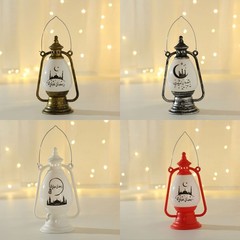 Eid mubarak Hurricane Lamp Retro Coal Oil Windproof Lamp Eid Al Fitr Mosque JQ