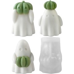 Festival Halloweens Silicone Mould Set Create Pumpkin Specters Craft