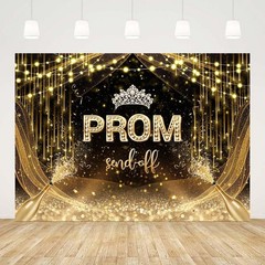 Class of 2026 Prom Backdrop Congrats Graduation Photo Background Party Decor