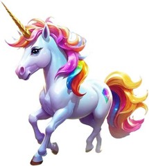 Rainbow Unicorn 2 In Set