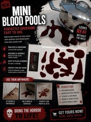 Halloween Blood Pools, Drips & Drops