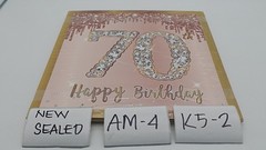 3Pcs Pink Rose Gold 70th Birthday Balloon Boxes Party Decorations for Women