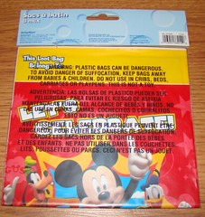 DesignWare Disney MICKEY MOUSE CLUBHOUSE – 56 Loot Bags, 16 Invitations