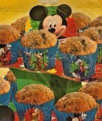 Disneys Mickey Mouse Clubhouse Disposable Cupcake Snack Birthday Stand
