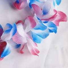 Hawaiian Luau Leis 12 Pack, Beach Party Favors For Adults, Multicolor