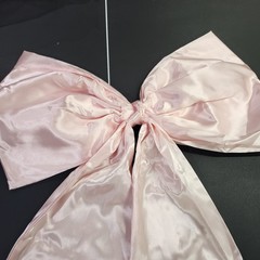 Large Pink Bow for Decorations Big Pink Ribbon Bows Banner Décor Large Bow Wall