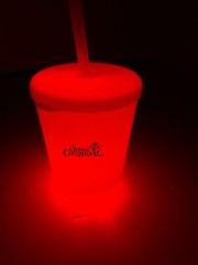 Color Changing LED Light Up Short Tumbler Cup with Lid & Straw BUY AND SAVE!!!$$