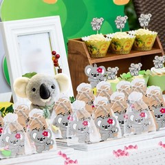 CiciBear 24 Pack Koala Keychains Party Decoration for Koala Themed Party, Ani…