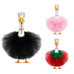 4Pcs Adjustable Crown Flexible Mesh Tutu Skirt Fashionable Patio Decoration New