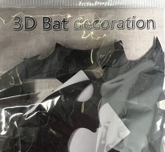 3D Bat Decorations