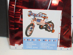 Stars & Stripes Patriotic Streamers Decorations for Bike Party Parade July 4th