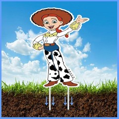 Toy Story Themed Birthday Yard Signs Set – 7PCS Outdoor Party Decor with Stakes