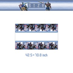 Transformers Party Supplies Set Plates Cups Tablecloth Napkins Birthday Decor