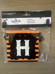 Brand New Celebrate It Paper Halloween Banner Michaels