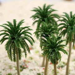 New Useful Model Trees Coconut Palm Railroad Diorama 16cm/13cm/11cm/8cm/7cm