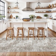 3×15 Ft Long Hallway Runner Rug – 3′ x 15′ (Rectangular), Beige/Grey/Brown