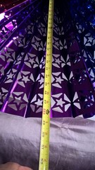 LGBTQ+ Rainbow Decorations Big 4 Ft Round 3D Effect Stars Gay Pride Party Decor
