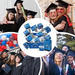 Graduation Card Box Class of 2026 Funny Fillable Grad Bouncy Money