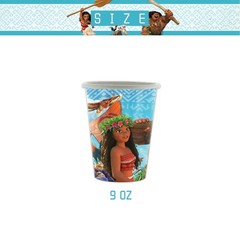 Moana Party Supplies Set Plates Cups Tablecloth Napkins Birthday Decor