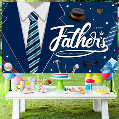 Happy Fathers Day Banner Decorations 70.9×45.3in Extra Large Size Father’s Da…