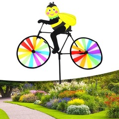 Plastic+Cloth Material Vibrant Colors 50x90cm Size Includes 1 Windmill