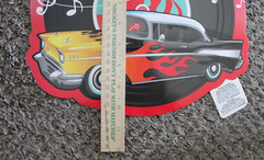 Rock and Roll Cut Out Music Party Decoration 50s Car 11″ x 10.3″