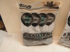 3 Star Wars Mandalorian The Child Baby Yoda Latex Balloons Party Birthday 8 Ct