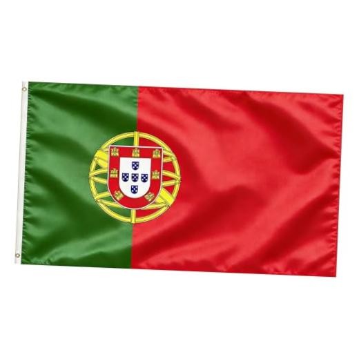 Flag, Flag of 3×5 Ft – Polyester Lightweight Flags with 2 Brass 1 Pc Portugal