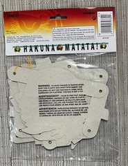HAKUNA MATATA The Lion King Jointed Birthday Party Banner 5.63 ft Disney NEW