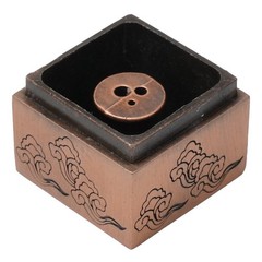 Brass Agarbatti Stand Beautiful Handmade Safety Incense Holder With-Ash Catcher