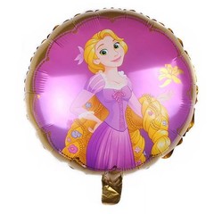 8 Pack Princess Foil Balloons Party Decorations for Birthday Wedding Baby Shower