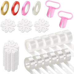 38-In-1 Balloon Arch Garland Kit, 6 Rolls 98Ft Tape Strips, 6 Rolls 600 Glue Dot