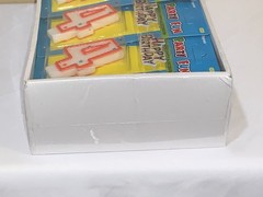 BIRTHDATE CANDLE & DECORATION PARTY FUN #4 QUANTITY OF 24 PCS SEALED