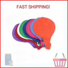 AnnoDeel 15pcs 36 inch Large Round Latex Balloons, Super Big Thick Latex Balloon