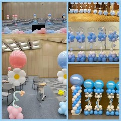 Balloon Column Stand Kit, 7 Ft Adjustable Tower, Set of 2, Party Decoration f…