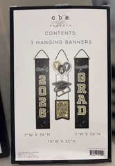 Graduation Party Decor Kit 2026 Banner Door Cover Photo Props Grad Box