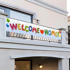 Labakita Welcome Home Banner, Decorations for Hospital/Military/Navy/Marine C…
